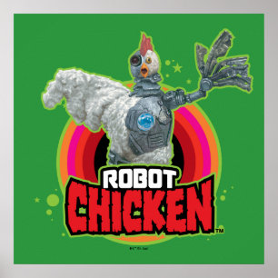 Poster Logotipo Robot Chicken