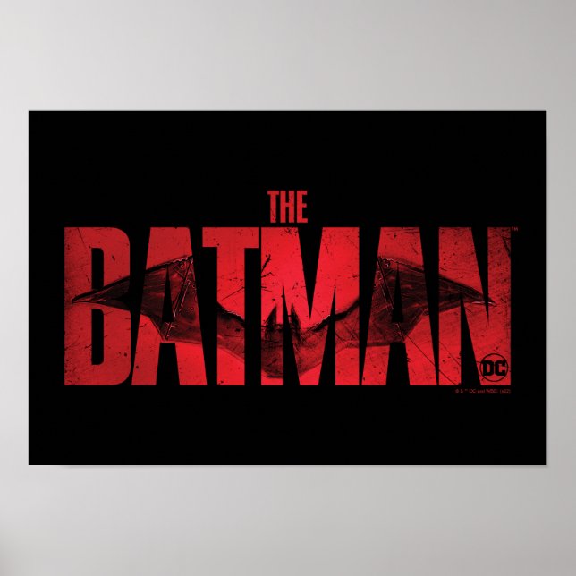 Poster Logotipo Teatral Batman (Frente)