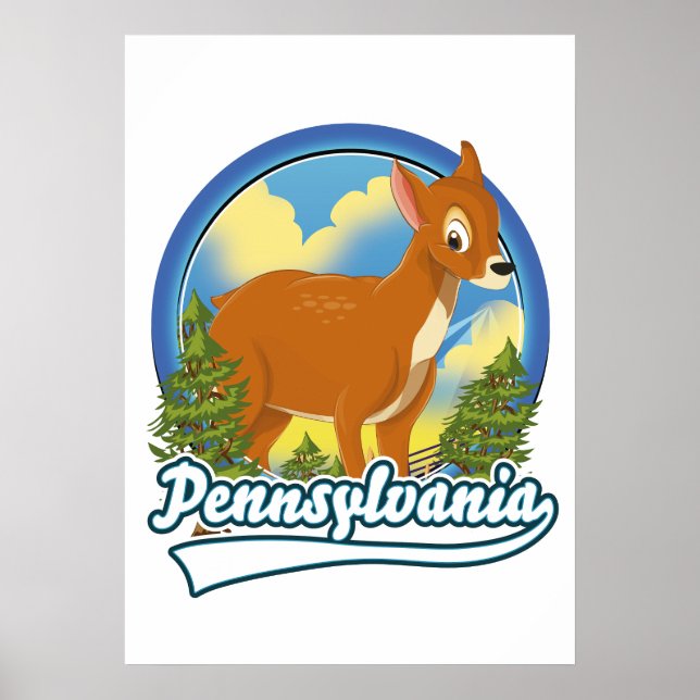 Poster logotipo Viagem da Pensilvânia (Frente)