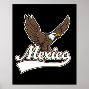 Poster Logotipo Viagem do México