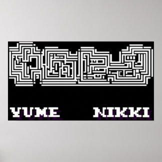 Poster Logotipo Yume Nikki