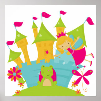 Póster Loira Fairy Princess