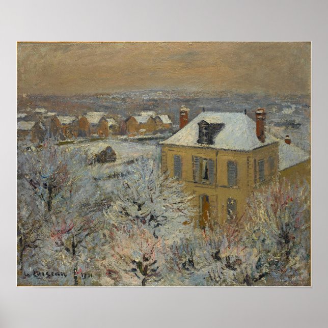 Poster Loiseau - Casa No Inverno De 1911 (Frente)