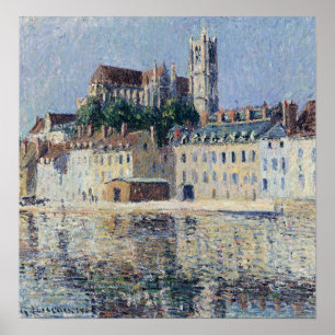 Poster Loiseau - Catedral De Auxserre 1902