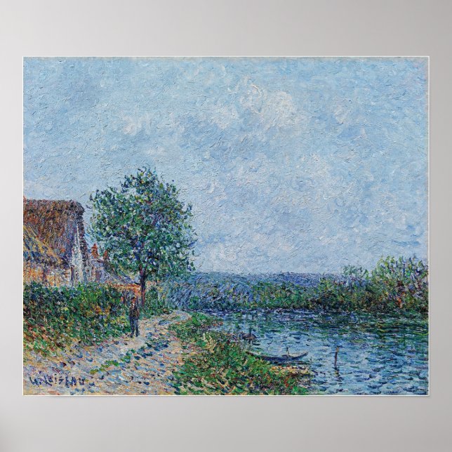 Poster Loiseau - Riverside O Sena Em Port De Joie (Frente)