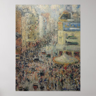 Poster Loiseau - Rua Clignancourt em Paris em 14 de julho
