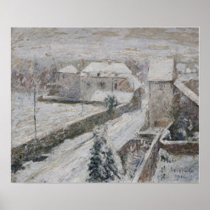 Poster Loiseau - Vista Do Caminho Sob A Neve 1916