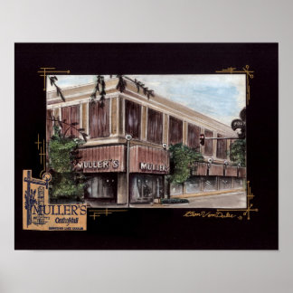 Póster Loja de departamentos de Mullers