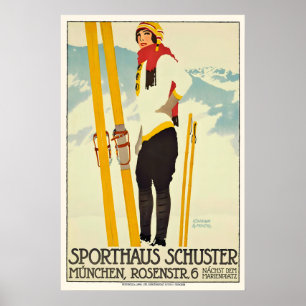 Poster Loja de Esportes Schuster Roupas e Artigos Esporti