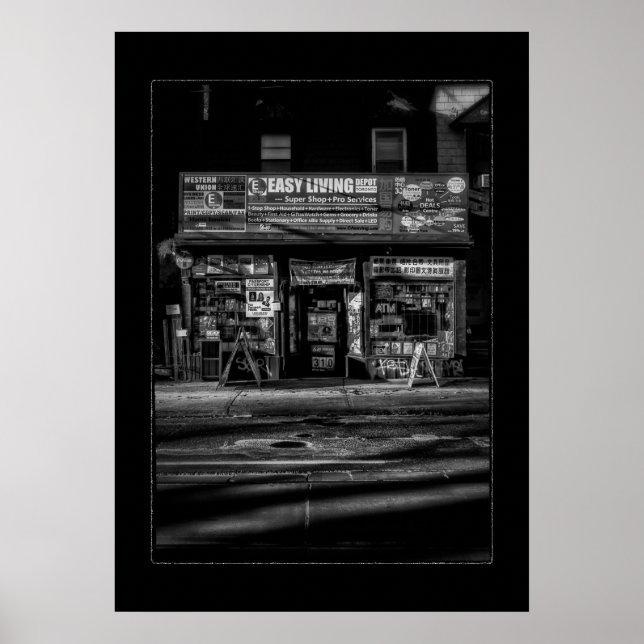 Poster Loja Local Tudo n.º 3 com limite (Frente)