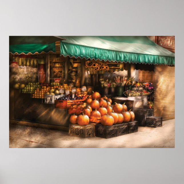 Poster Loja - Mercado Fruta (Frente)