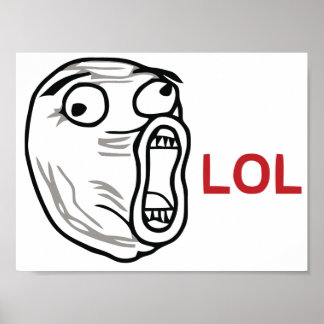 Póster LOL meme