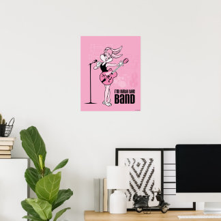 Poster Lola Bunny, estou com a Banda