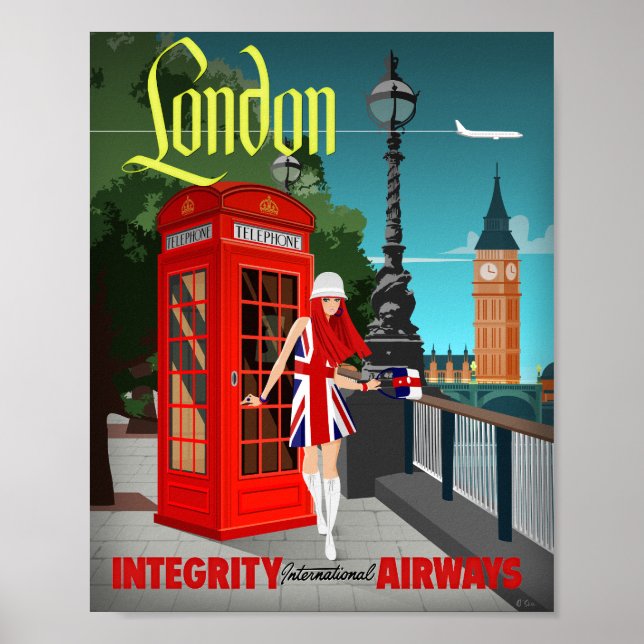 Poster London Calling Art Print (Frente)