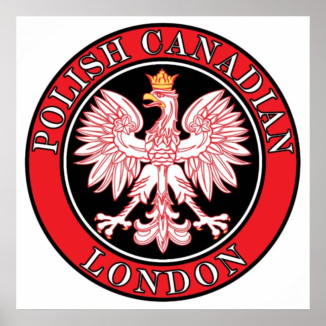 Póster London Canadian Eagle (Frente)