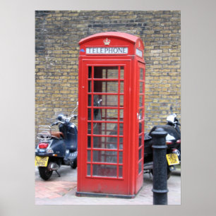 Póster London Phone Booth