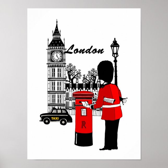 Poster London Scene (Frente)