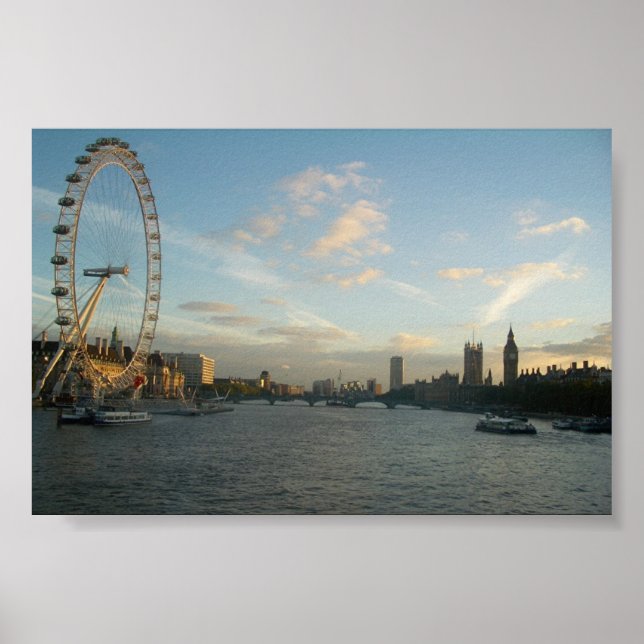 Poster London Skyline (Frente)