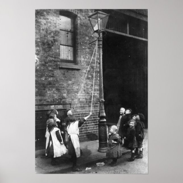 Póster London Slums, c.1900 (Frente)