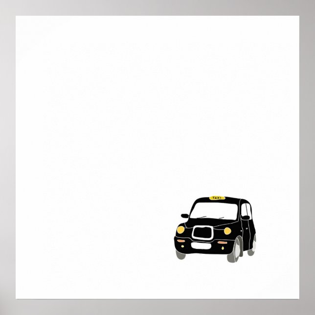 Póster London Taxi (Frente)
