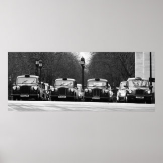 Póster London Taxis