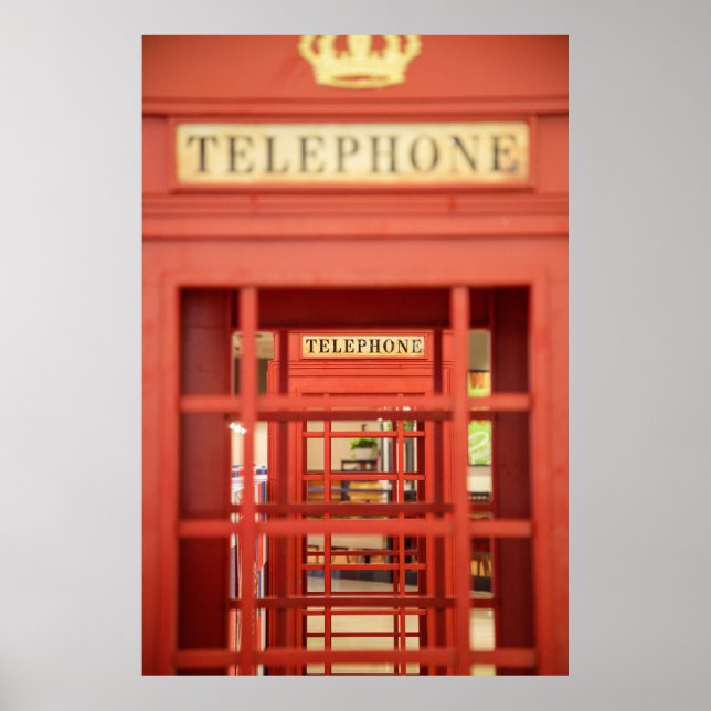 Poster London Telephone Booth (Frente)