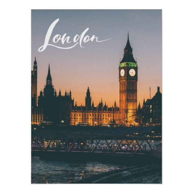Póster Londres (Frente)