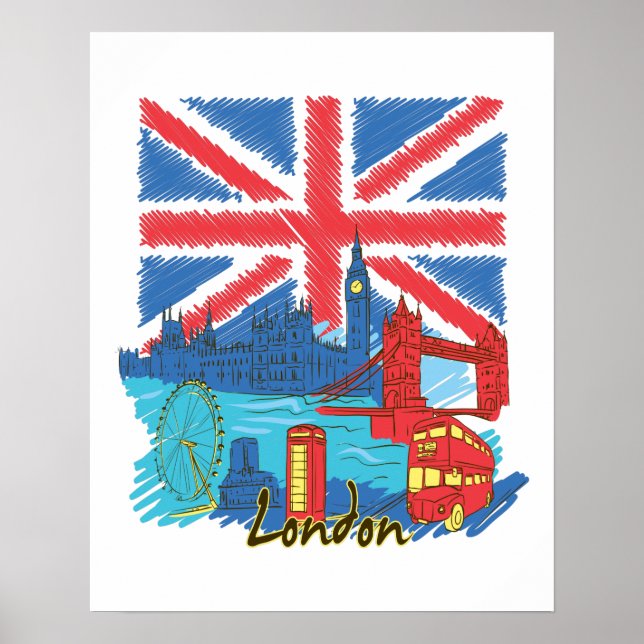 Poster Londres (Frente)