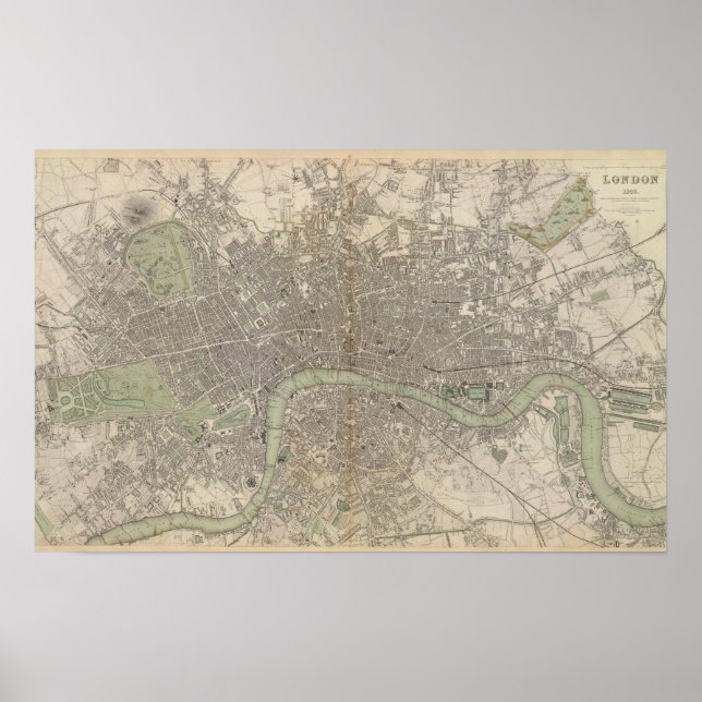 Poster Londres 1843 (Frente)