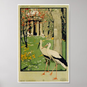 Póster Londres 1908-1933 subterrâneo