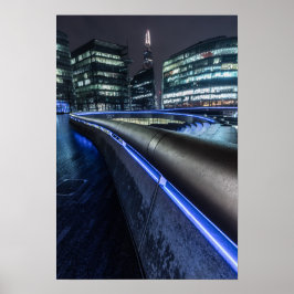 Poster Londres à noite