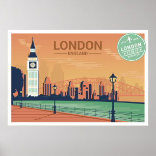 Poster Londres Inglaterra