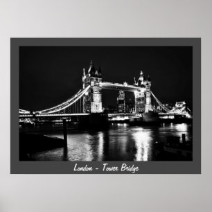Poster Londres - ponte da torre, noite No.2 (poster)