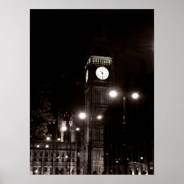 Póster Londres Por Noite (Frente)