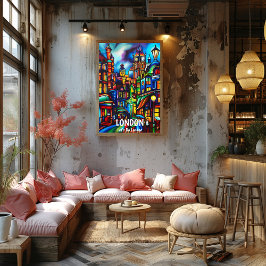 Póster Londres: Vamos a Londres