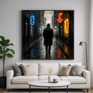 Poster Lone Neon Walker
