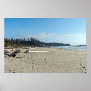 Poster Long Beach em Tofino - BC, Canadá