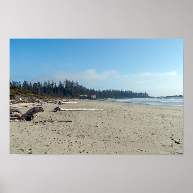 Poster Long Beach em Tofino - BC, Canadá (Frente)