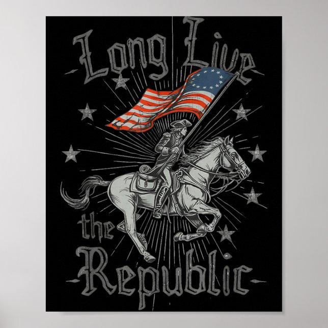 Poster Long Live The Republic Us  (Frente)