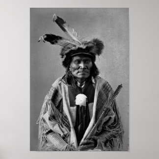 Poster Longa Fox-To-Can-Has-Ka. Tachana, Yankton Sioux