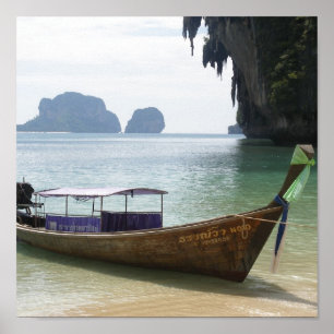 Poster Longboat Tailândia
