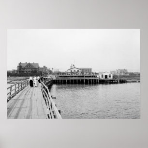 Póster Longe da entrada, 1904