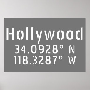 Poster Longitude do Hollywood Latitude