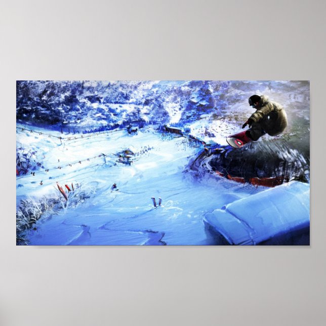 Póster Longo caminho para baixo (Frente)