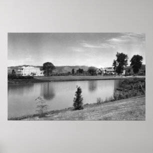 Poster Longview, fotografia de Sacajawea do lago view da