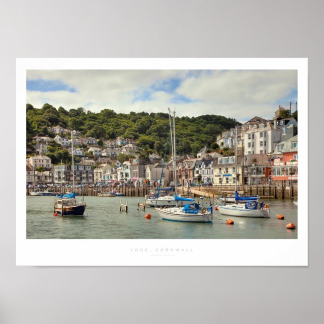Poster Looe, Cornwall (Frente)