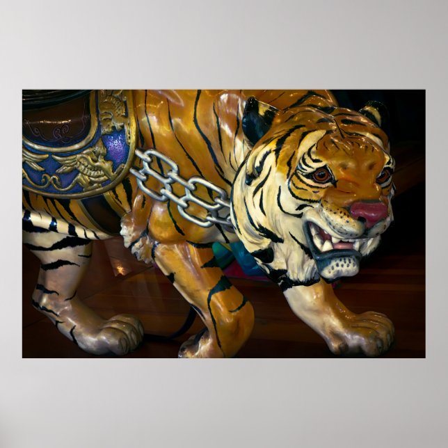 PÓSTER LOOFF CAROUSEL TIGER 1909 (Frente)