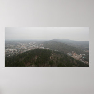 Poster Looking Towards West Mountain, Hot Springs, AR