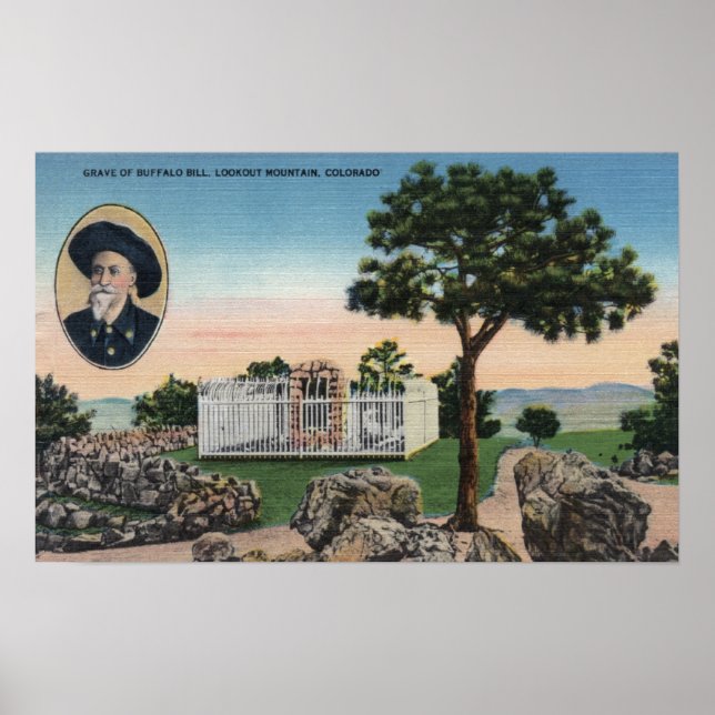 Póster Lookout Mountain, Colorado (Frente)