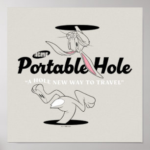 Poster LOONEY TUNES™   BUGS BUNNY™ ACME Portable Hole